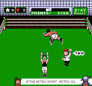 Game screenshot of Mike Tyson's Punch-Out!!