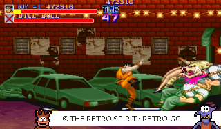 Game screenshot of Final Fight