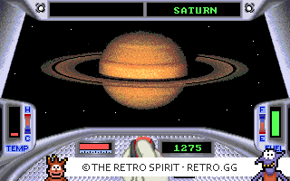 Game screenshot of Mission UFO: A Solar System Odyssey