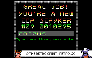 Game screenshot of Major Stryker