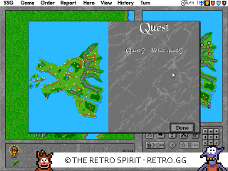 Game screenshot of Warlords 2