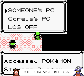 Game screenshot of Pokémon Red Version