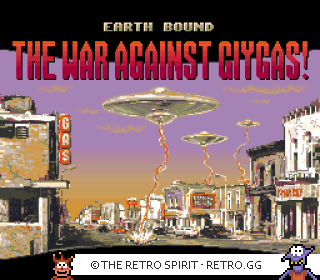 Game screenshot of EarthBound