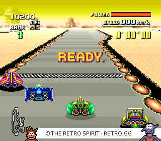Game screenshot of F-Zero