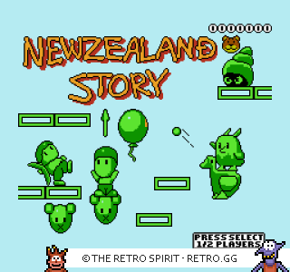 Game screenshot of New Zealand Story
