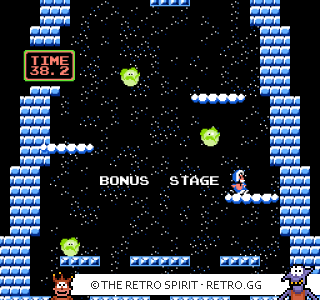 Game screenshot of Ice Climber