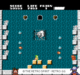 Game screenshot of Solomon's Key