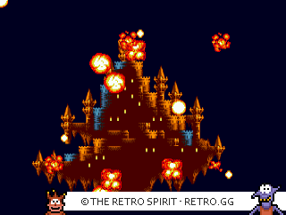 Game screenshot of Sparkster