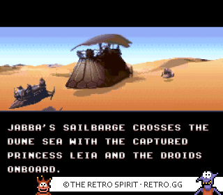 Game screenshot of Super Star Wars: Return of the Jedi