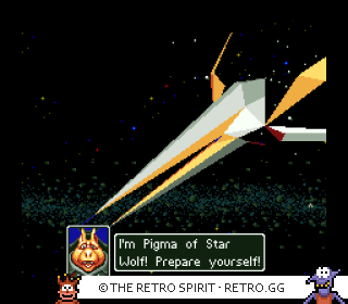 Game screenshot of Star Fox 2