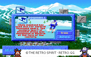 Game screenshot of The Games: Winter Challenge