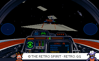 Game screenshot of Star Wars: X-Wing