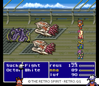 Game screenshot of Final Fantasy V