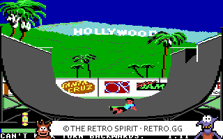 Game screenshot of California Games
