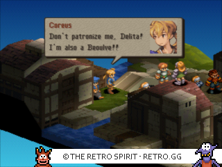 Game screenshot of Final Fantasy Tactics