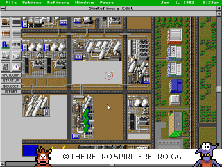 Game screenshot of SimRefinery