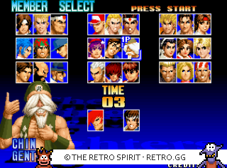 Game screenshot of King of Fighters '97