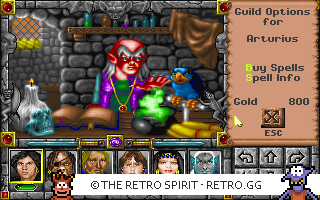 Game screenshot of Might and Magic: Darkside of Xeen