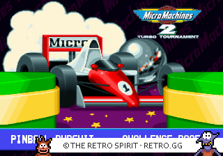 Game screenshot of Micro Machines 2: Turbo Tournament