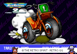 Game screenshot of Micro Machines 2: Turbo Tournament
