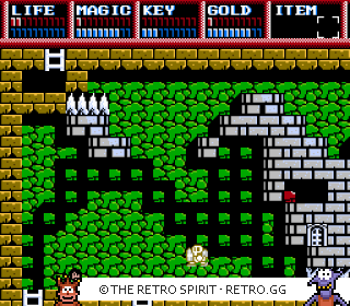 Game screenshot of Legacy of the Wizard