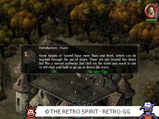 Game screenshot of Sacred Gold