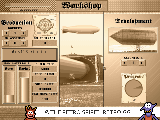 Game screenshot of Zeppelin: Giants of the Sky
