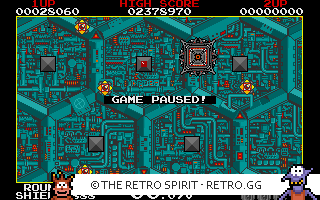 Game screenshot of Volfied