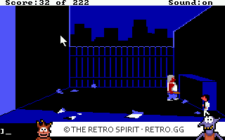 Game screenshot of Leisure Suit Larry in the Land of the Lounge Lizards