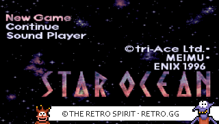 Game screenshot of Star Ocean