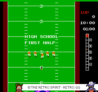 Game screenshot of 10-Yard Fight