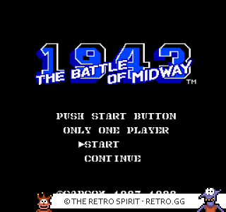 Game screenshot of 1943: The Battle of Midway