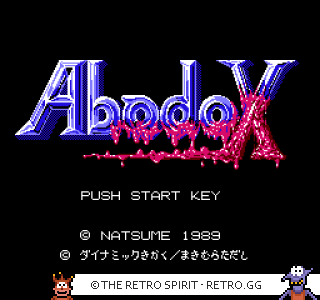 Game screenshot of Abadox: The Deadly Inner War