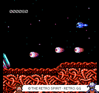 Game screenshot of Abadox: The Deadly Inner War