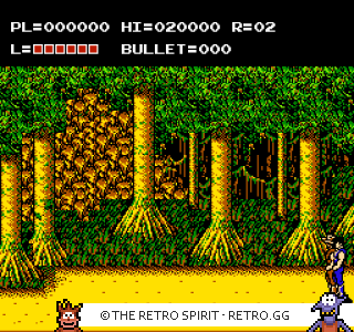 Game screenshot of The Adventures of Bayou Billy