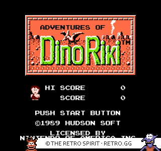 Game screenshot of Adventures of Dino Riki