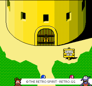Game screenshot of Adventures of Lolo II