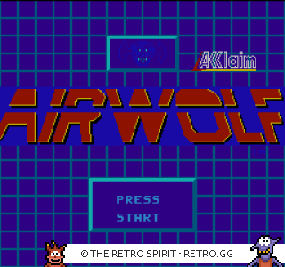 Game screenshot of Airwolf