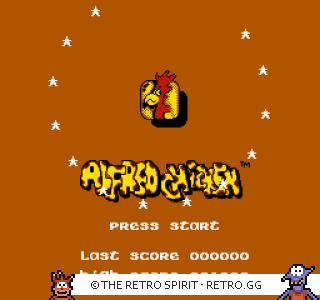 Game screenshot of Alfred Chicken