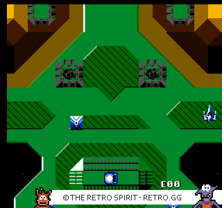 Game screenshot of Alpha Mission