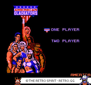 Game screenshot of American Gladiators
