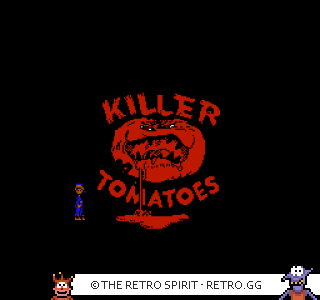 Game screenshot of Attack of the Killer Tomatoes
