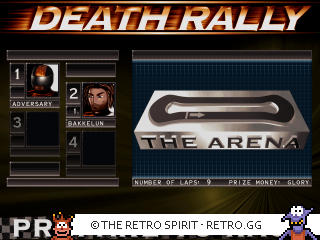 Game screenshot of Death Rally
