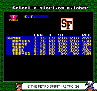 Game screenshot of Bad News Baseball