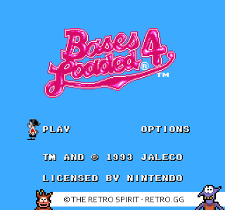 Game screenshot of Bases Loaded 4