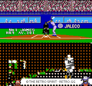 Game screenshot of Bases Loaded II: Second Season