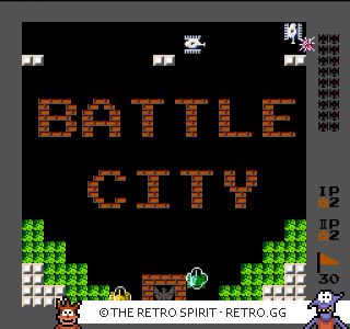 Game screenshot of Battle City