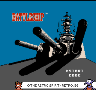 Game screenshot of Battleship