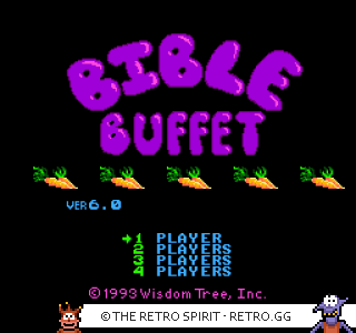 Game screenshot of Bible Buffet