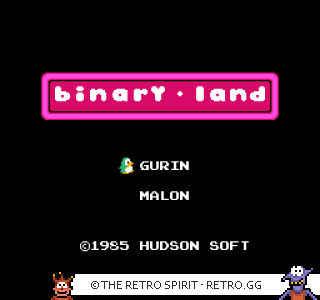 Game screenshot of Binary Land